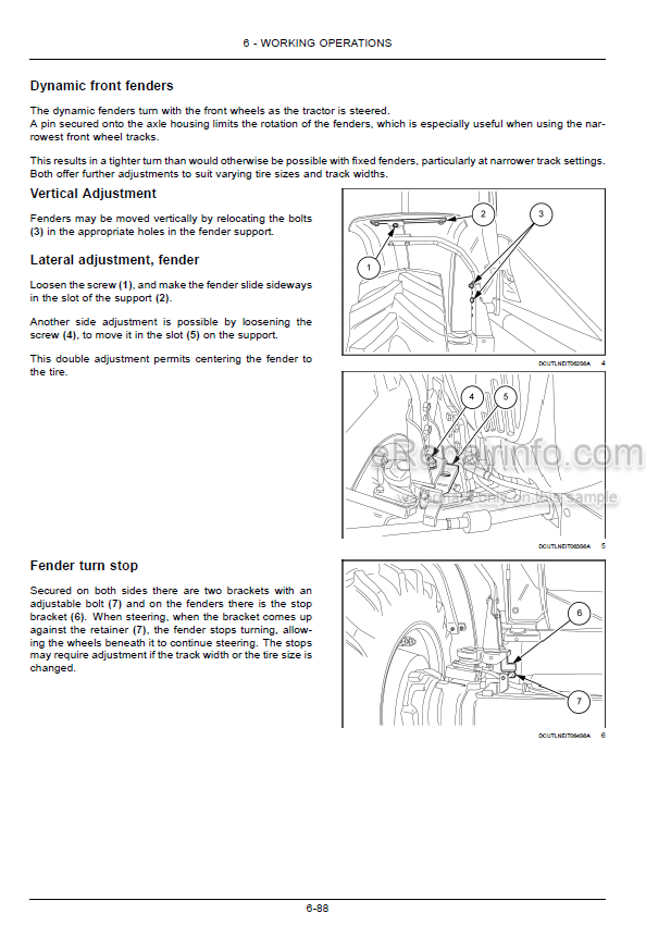 Photo 6 - Case IH Quantum 80CL 90CL 100CL 110CL Operators Manual Tractor HLU00001-