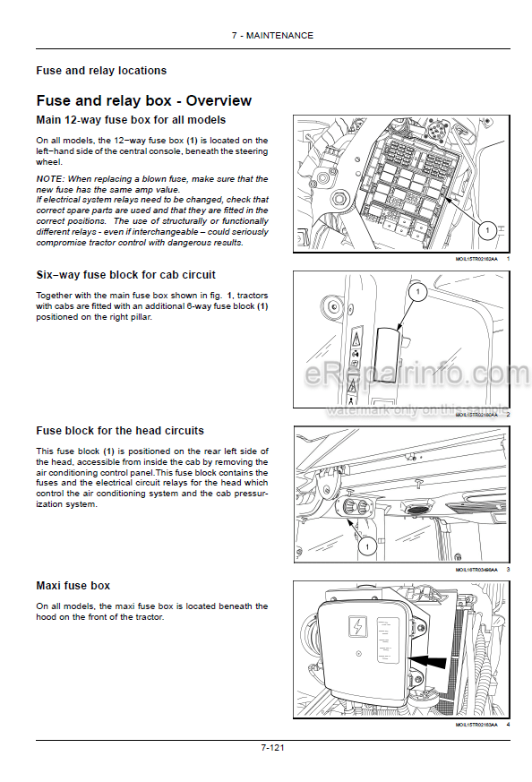 Photo 6 - Case IH Quantum 80N 90N 100N 110N Operators Manual Tractor