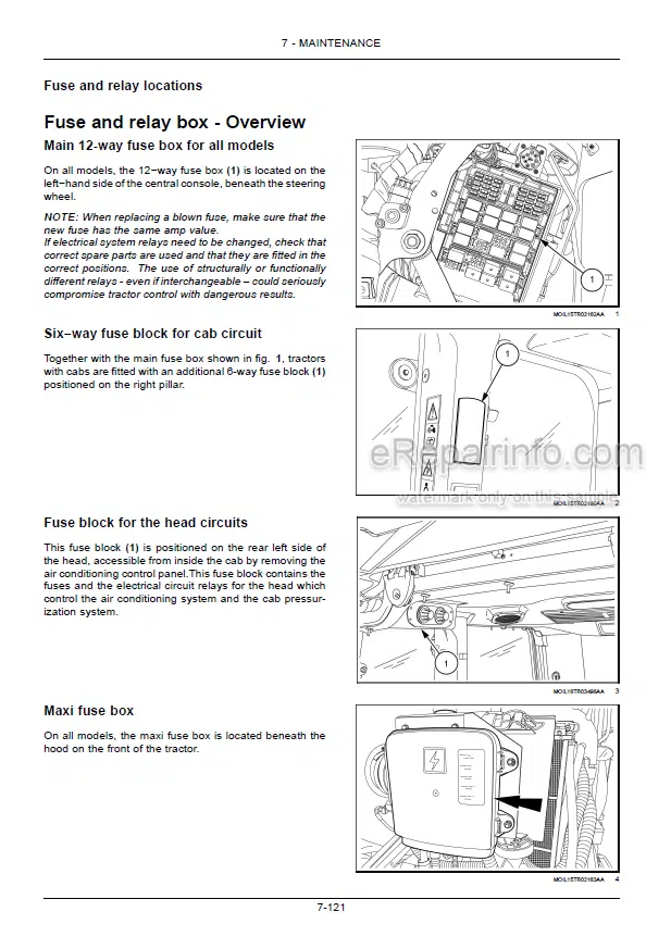 Photo 10 - Case IH Quantum 80N 90N 100N 110N Operators Manual Tractor HLU00001-