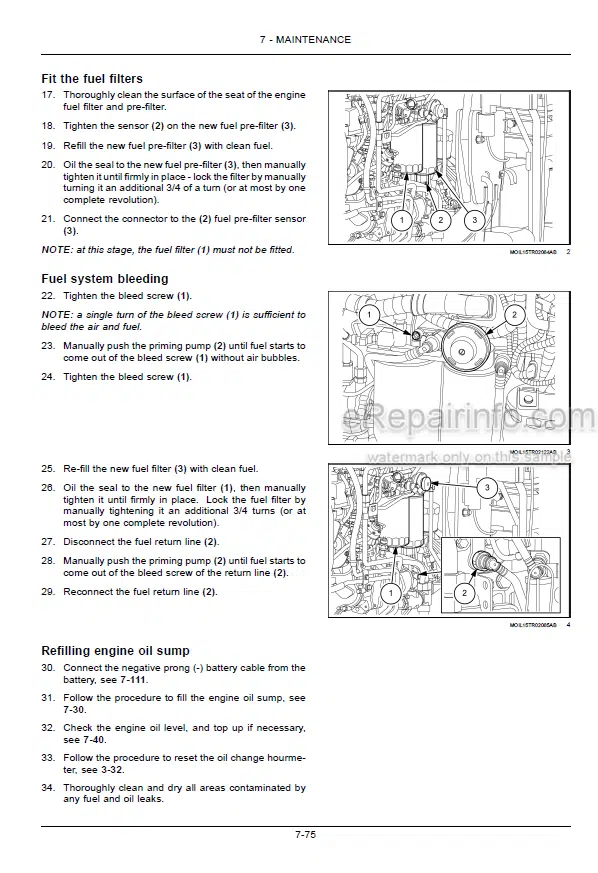 Photo 9 - Case IH Quantum 80N 90N 100N 110N Operators Manual Tractor