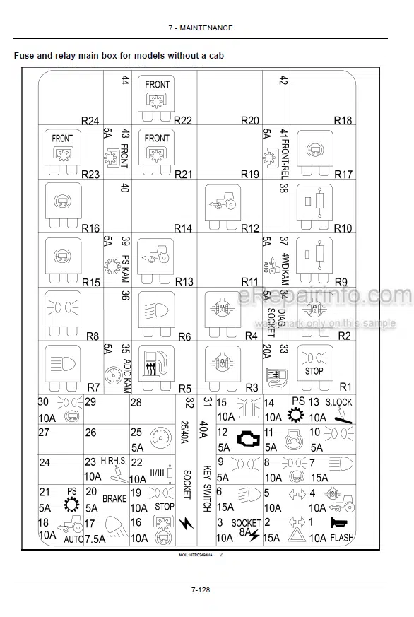 Photo 3 - Case IH Quantum 80V 90V 100V 110V Operators Manual Tractor