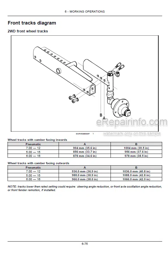 Photo 5 - Case IH Quantum 80V 90V 100V 110V Operators Manual Tractor
