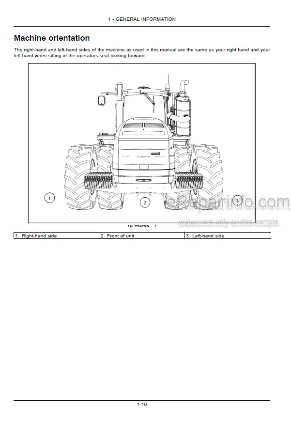 Photo 5 - Case IH Rowtrac Steiger Quadtrac 370 420 470 500 540 580 620 Tier 4B Final Operators Manual Tractor JEEZ00000FF314001-