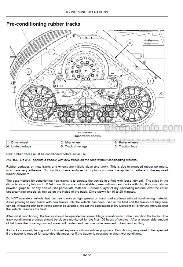 Photo 3 - Case IH Rowtrac Steiger Quadtrac 370 420 470 500 540 580 620 Tier 4B Final Operators Manual Tractor JEEZ00000JF318001-