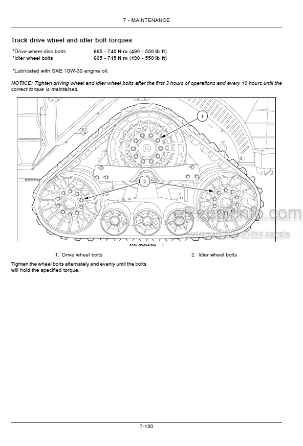 Photo 5 - Case IH Rowtrac Steiger Quadtrac 370 420 470 500 540 580 620 Tier 4B Final Operators Manual Tractor ZEF300001-