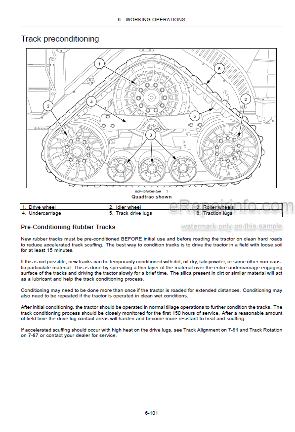 Photo 5 - Case IH Rowtrac Steiger Quadtrac 400 450 500 550 600 Tier 2 Operators Manual Tractor ZDF100001-