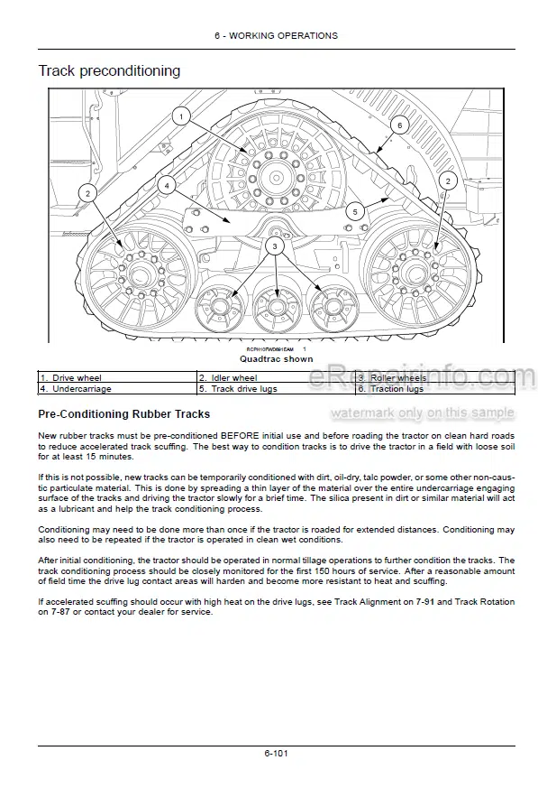 Photo 5 - Case IH Rowtrac Steiger Quadtrac 400 450 500 550 600 Tier 2 Operators Manual Tractor ZDF100001-