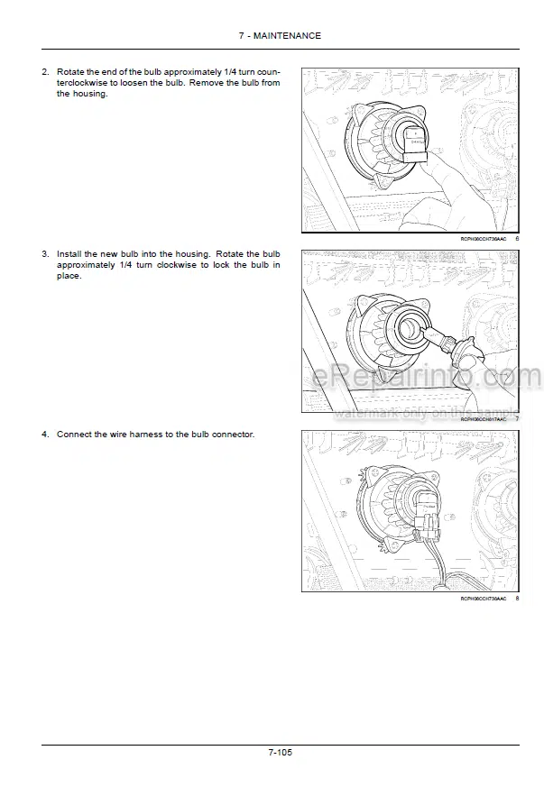 Photo 11 - Case IH Rowtrac Steiger Quadtrac 400 450 500 550 600 Tier 2 Operators Manual Tractor ZEF303001-