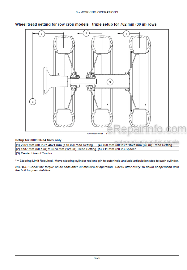 Photo 3 - Case IH Rowtrac Steiger Quadtrac 400 450 500 550 600 Tier 2 Operators Manual Tractor ZEF303001-