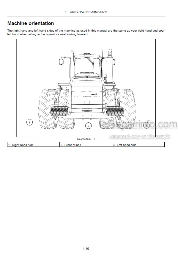 Photo 5 - Case IH Rowtrac Steiger Quadtrac 400 540 500 550 600 Tier 2 Operators Manual Tractor JEEZ00000FF314001-