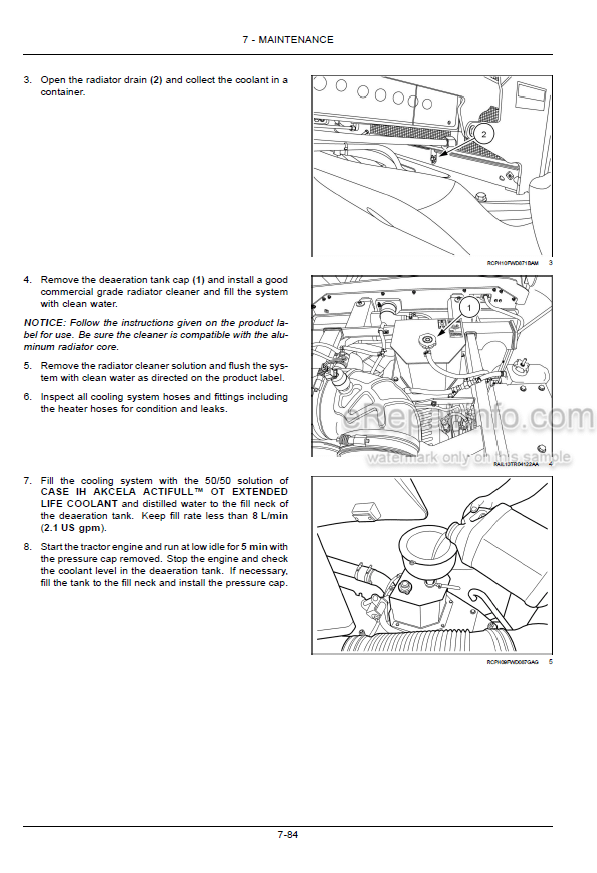 Photo 10 - Case IH Rowtrac Steiger Quadtrac 400 450 500 550 600 Tier 2 Operators Manual Tractor ZHF307100-