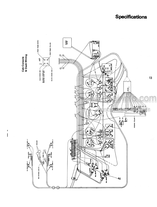Photo 4 - Case IH Steiger Cougar ST250 ST251 ST270 Operators Manual Tractor