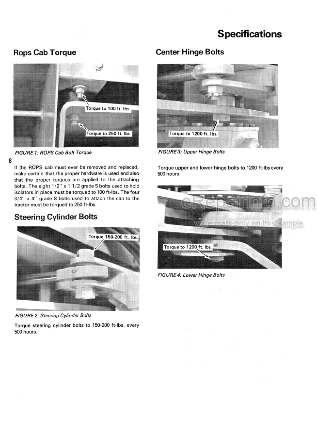 Photo 6 - Case IH Steiger KP525 Series IV Operators Manual Tractor