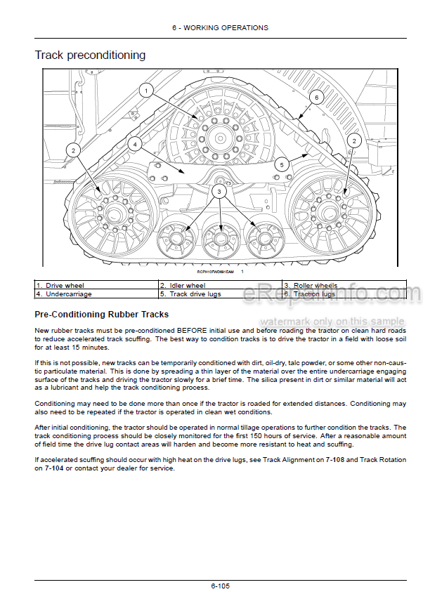 Photo 3 - Case IH Steiger Quadtrac 350 400 450 500 550 600 Tier 4 Operators Manual Tractor ZDF100001-