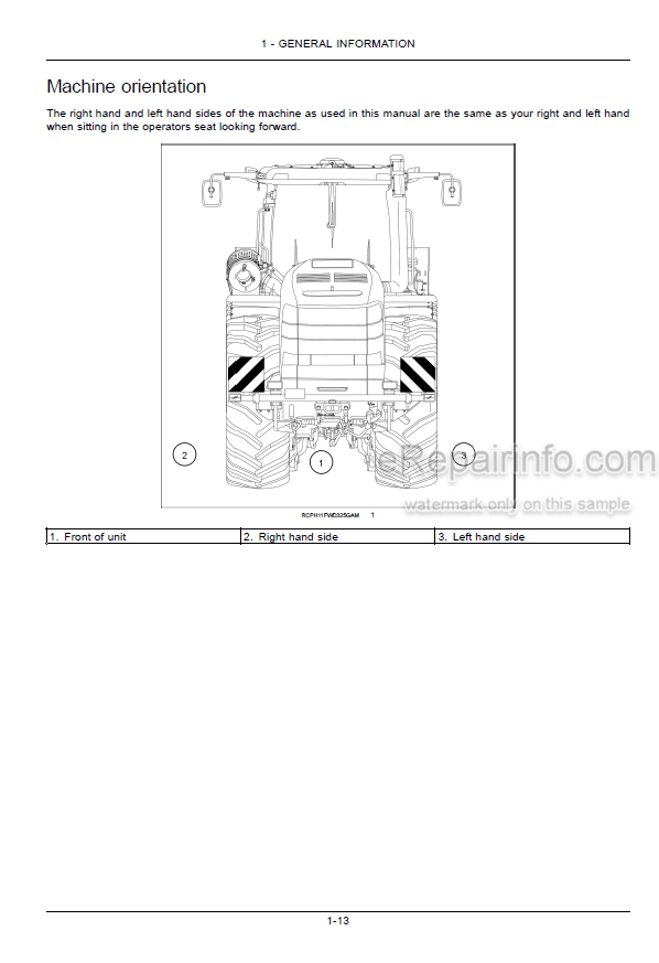 Photo 5 - Case IH Steiger Quadtrac 350 400 450 500 550 600 Tier 4 Operators Manual Tractor ZDF100001-