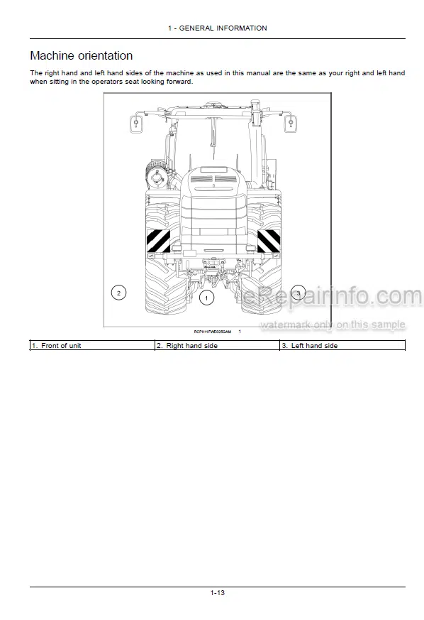 Photo 5 - Case IH Steiger Quadtrac 350 400 450 500 550 600 Tier 4 Operators Manual Tractor ZDF100001-