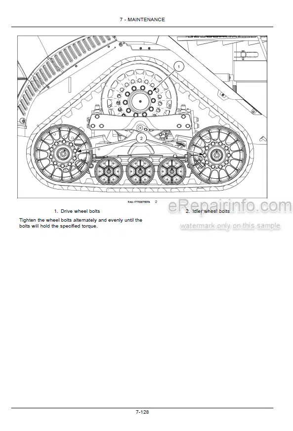 Photo 3 - Case IH Steiger Quadtrac 370 420 470 500 540 580 620 Stage IV Operators Manual Tractor JEEZ00000JF318001-