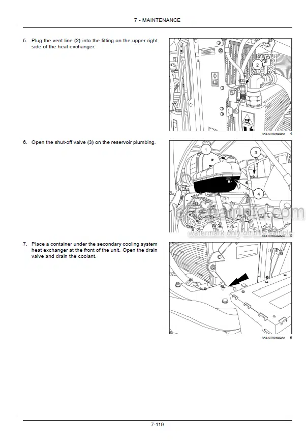 Photo 6 - Case IH Steiger Quadtrac 370 420 470 500 540 580 620 Stage IV Operators Manual Tractor JEEZ00000JF318001-