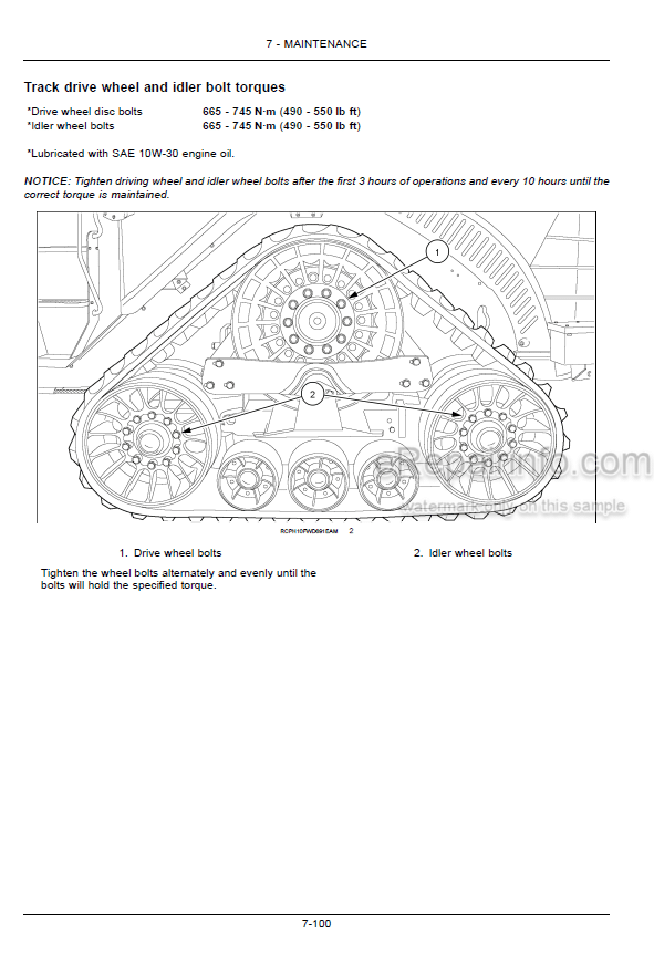 Photo 3 - Case IH Steiger Quadtrac 370 420 470 500 540 580 620 Stage IV Operators Manual Tractor ZFF308001-