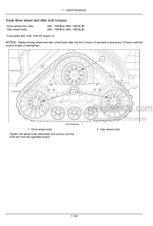 Photo 3 - Case IH Steiger Quadtrac 370 420 470 500 540 580 620 Stage IV Operators Manual Tractor ZFF308001-