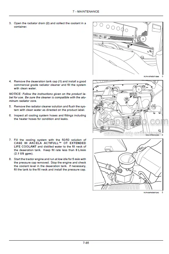 Photo 10 - Case IH Steiger Quadtrac 400 450 500 550 600 Tier 2 Operators Manual Tractor ZGF306300-