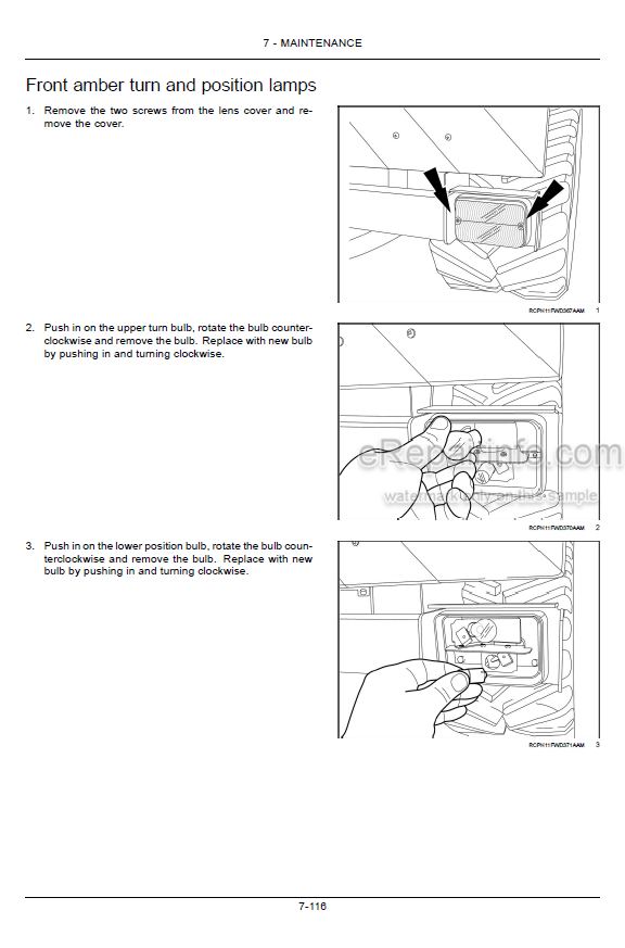 Photo 9 - Case IH Steiger Quadtrac 400 450 500 550 600 Tier 2 Operators Manual Tractor ZEF303001-