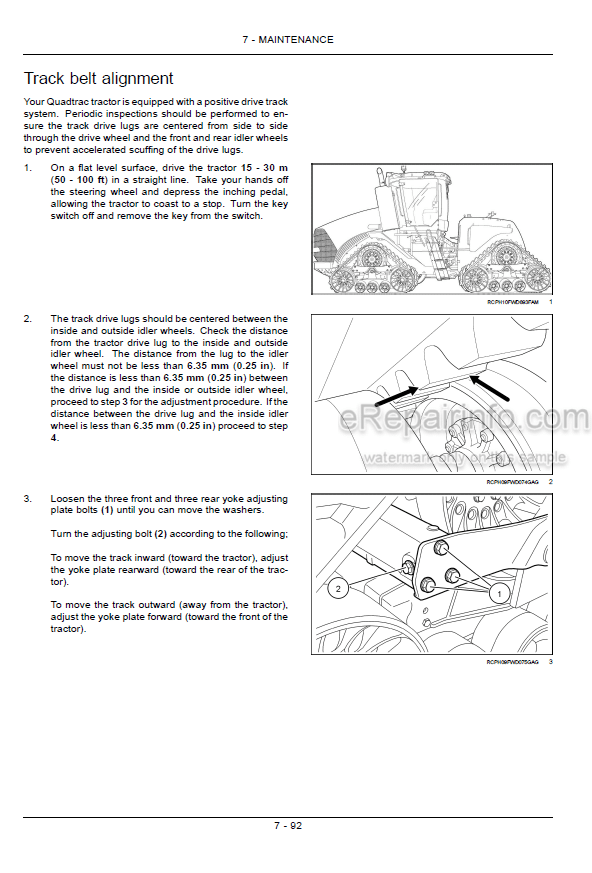Photo 5 - Case IH McCormick Super W6 Operators Manual Tractor