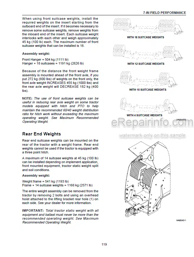 Photo 5 - Case IH Steiger Quadtrac STX375 STX440 Operators Manual Tractor -JEE0099500