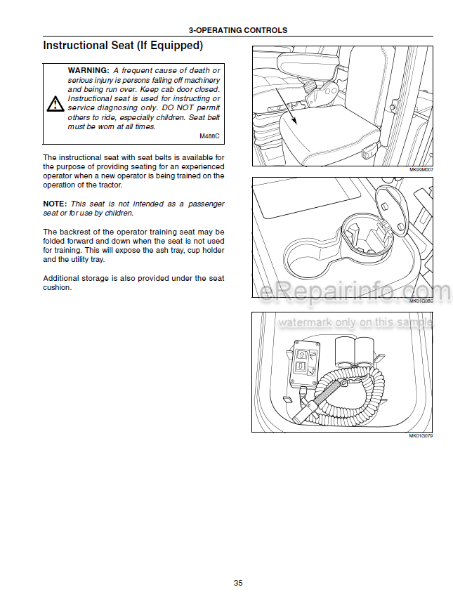 Photo 6 - Case IH Steiger Quadtrac STX375 STX425 STX450 STX500 Operators Manual Tractor JEE0102001-