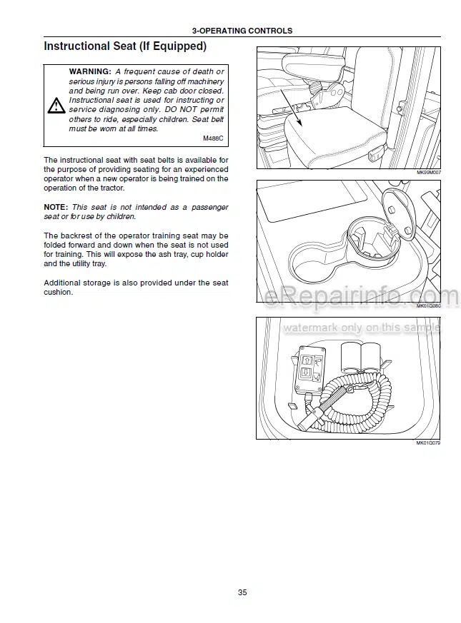 Photo 7 - Case IH Steiger Quadtrac STX375 STX425 STX450 STX500 Operators Manual Tractor