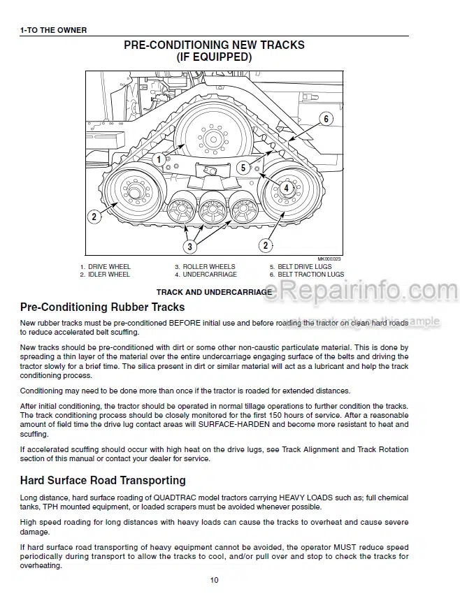 Photo 3 - Case IH Steiger Quadtrac STX375 STX425 STX450 STX500 Operators Manual Tractor JEE0102001-