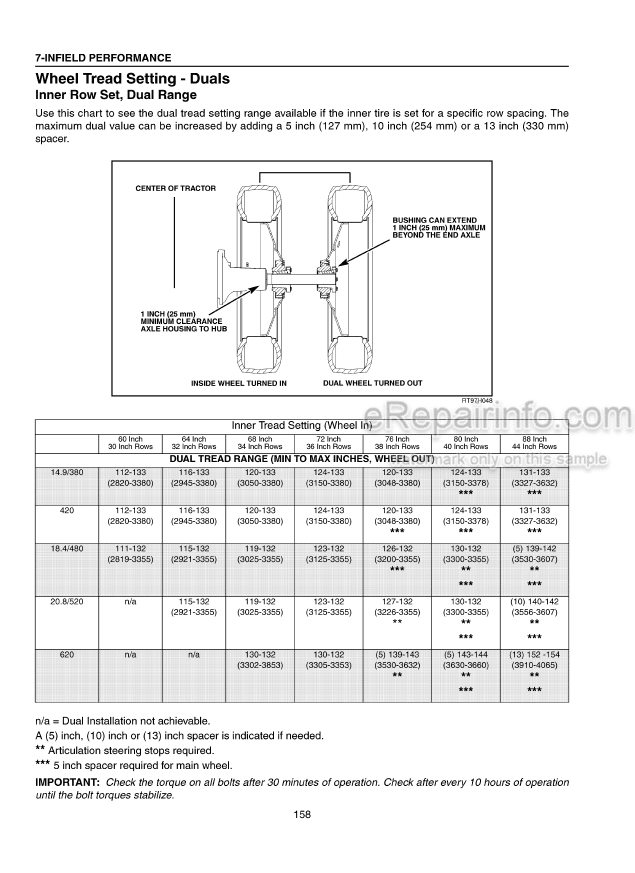 Photo 3 - Case IH Steiger STX275 STX325 Operators Manual Tractor