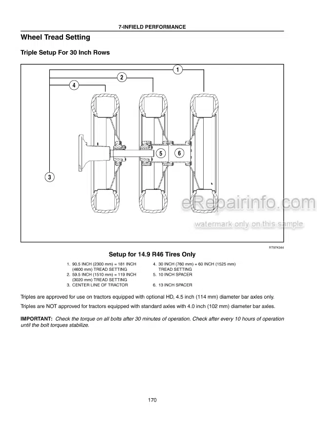 Photo 3 - Case IH Steiger STX275 STX325 Operators Manual Tractor JEE0106701-