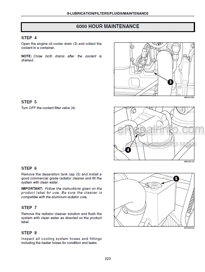 Photo 1 - Case IH Steiger STX280 STX330 Operators Manual Tractor