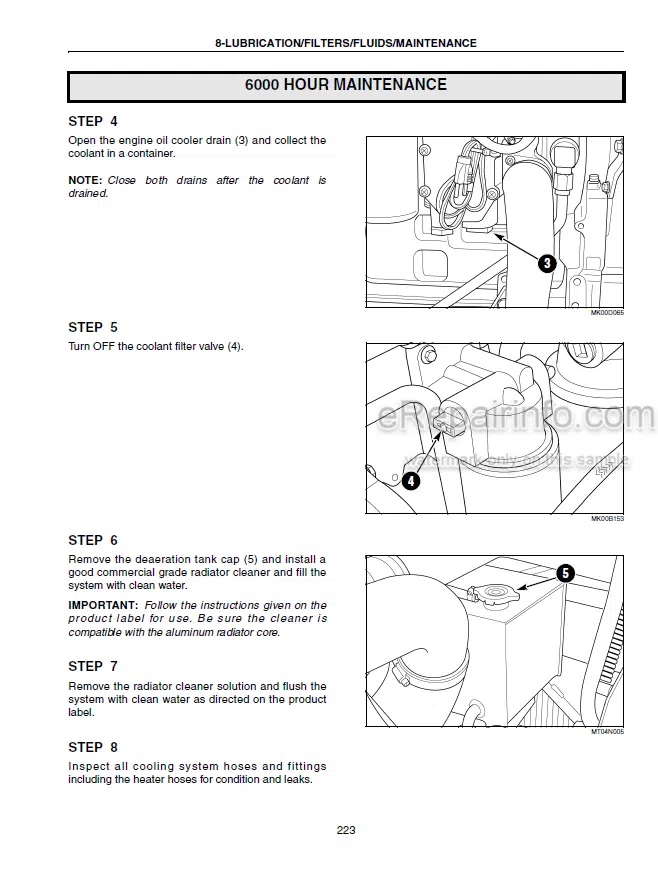 Photo 5 - Case IH Steiger STX280 STX330 Operators Manual Tractor