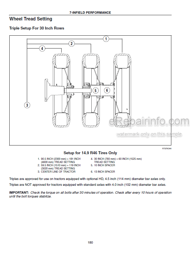 Photo 3 - Case IH Steiger STX280 STX330 Operators Manual Tractor