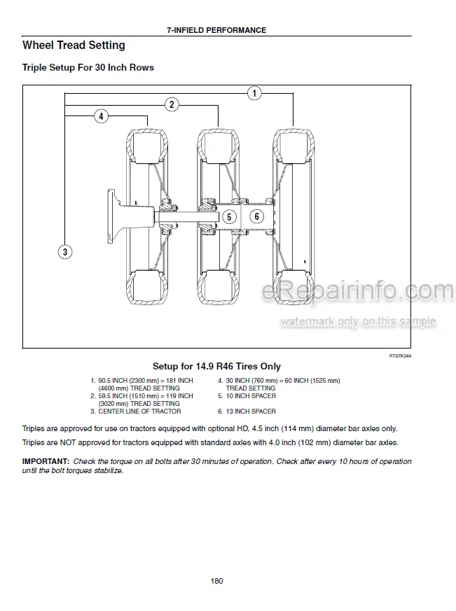 Photo 3 - Case IH Steiger STX280 STX330 Operators Manual Tractor