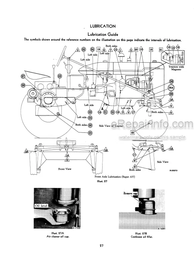 Photo 5 - Case IH Super A AV Operators Manual Tractor