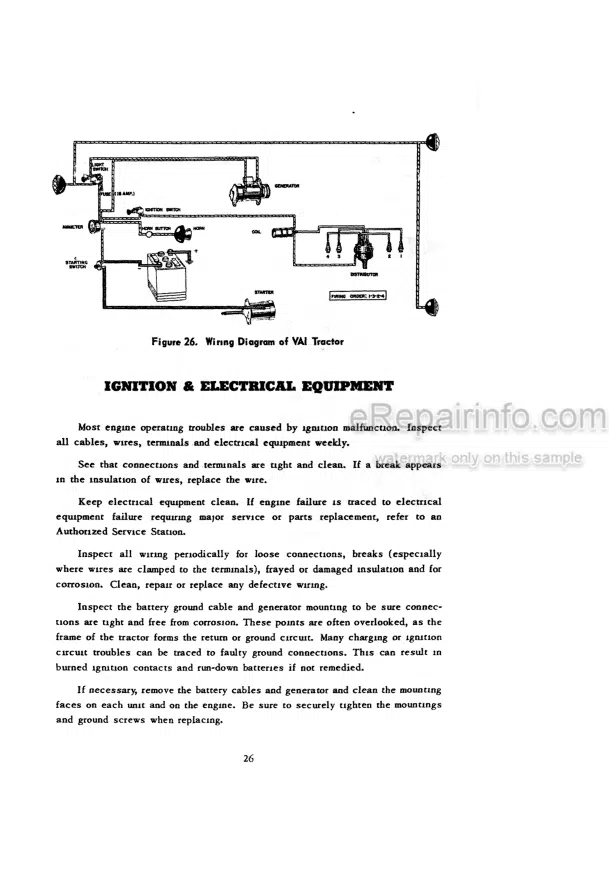 Photo 3 - Case IH VIA Series Operators Manual Tractor