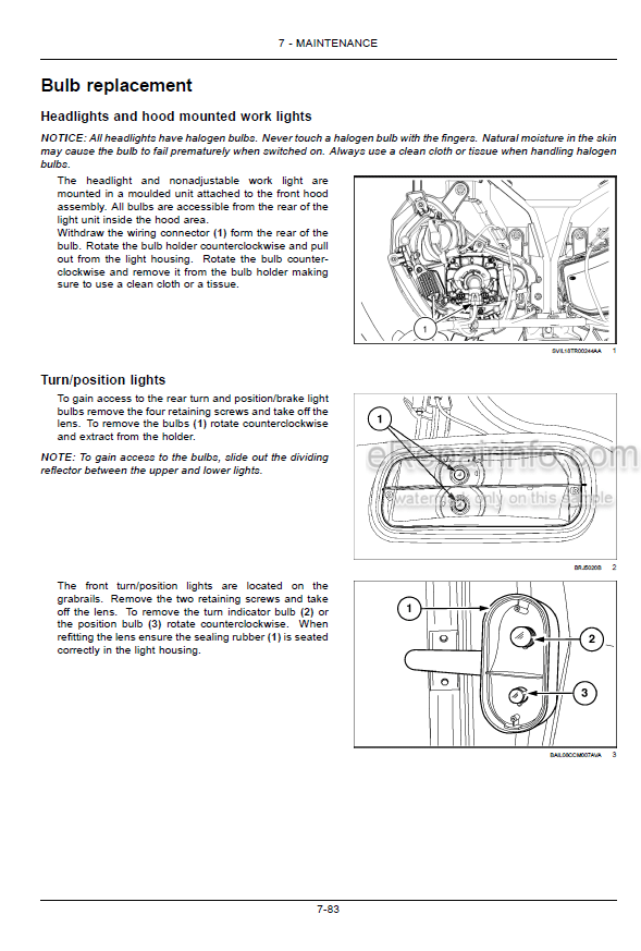 Photo 3 - Case IH Versum 100CVX 110CVX 120CVX 130CVX Operators Manual Tractor