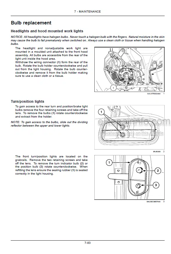 Photo 1 - Case IH Versum 100CVX 110CVX 120CVX 130CVX Operators Manual Tractor