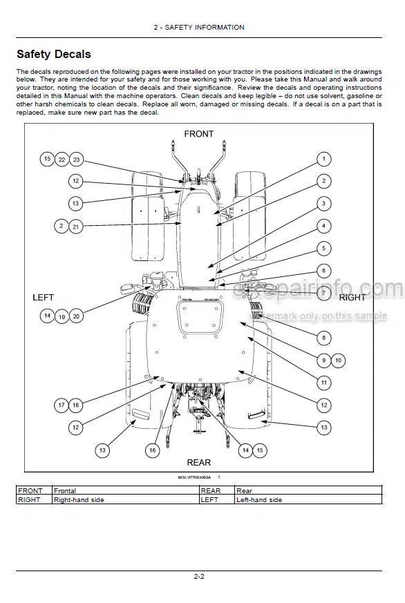 Photo 5 - Case IH Versum 100CVX 110CVX 120CVX 130CVX Operators Manual Tractor