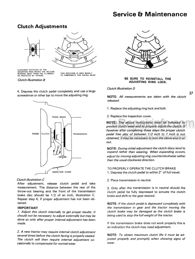 Photo 3 - Case IH Wildcat III Operators Manual Tractor