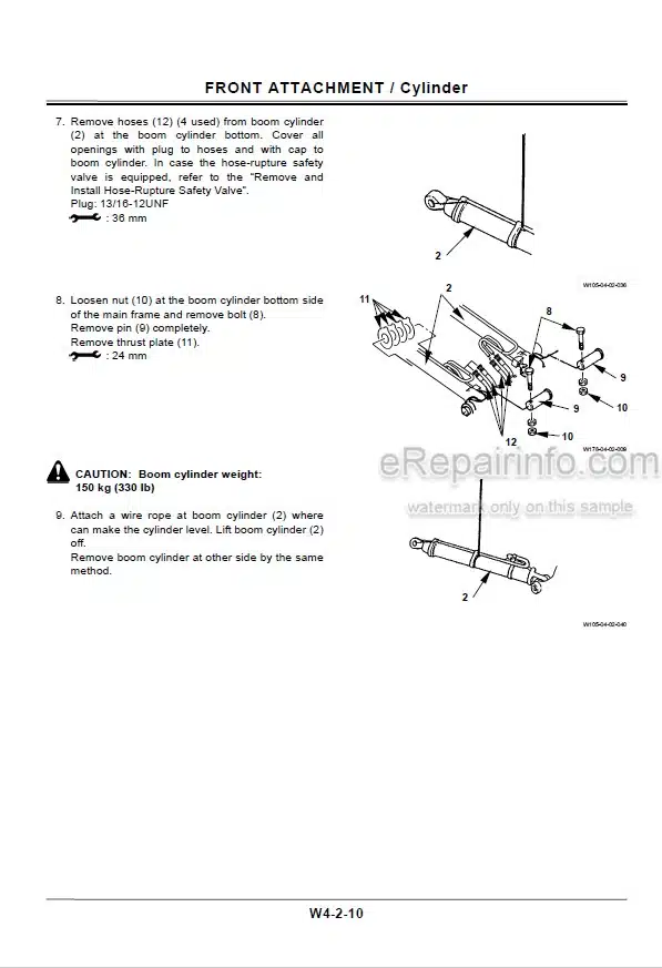 Photo 6 - Hitachi 4HK1 6HK1 Engine Manual Engine Engine Electronic Control And Fuel Injection System