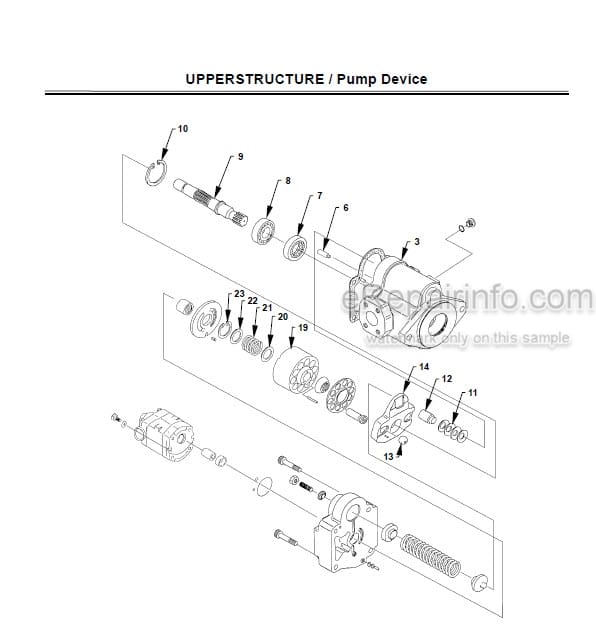 Photo 3 - Hitachi Zaxis 16 18 25 Workshop Manual Excavator
