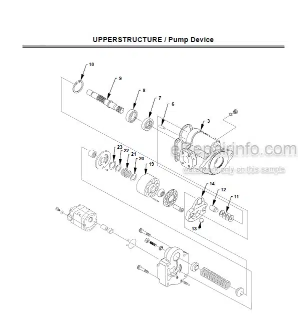 Photo 3 - Hitachi Zaxis 16 18 25 Workshop Manual Excavator