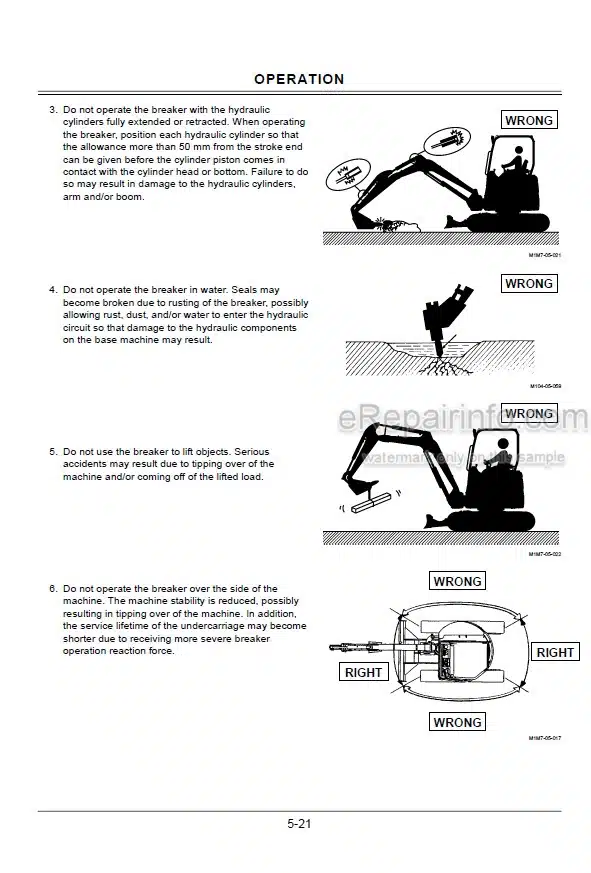 Photo 5 - Hitachi Zaxis 30U-2 35U-2 40U-2 50U-2 Training Text Manual Excavator