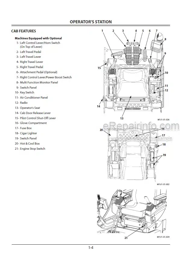 Photo 5 - Hitachi Zaxis 450-3 500-3 EU Training Text Hydraulic Excavator