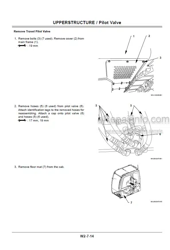 Photo 2 - Hitachi Zaxis 450-3 450LC-3 470H-3 470LCH-3 500LC-3 520LCH-3 Workshop And Technical Manual Hydraulic Excavator [compilation]