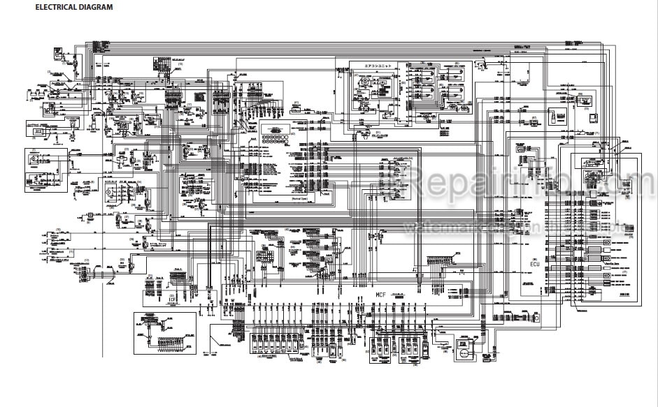 Photo 4 - Hitachi Zaxis 650LC-3 670LCH-3 Operators Manual Hydraulic Excavator